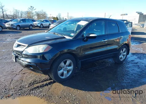 2007 Acura Rdx z USA, uszkodzony, nr VIN 5J8TB18547A015751